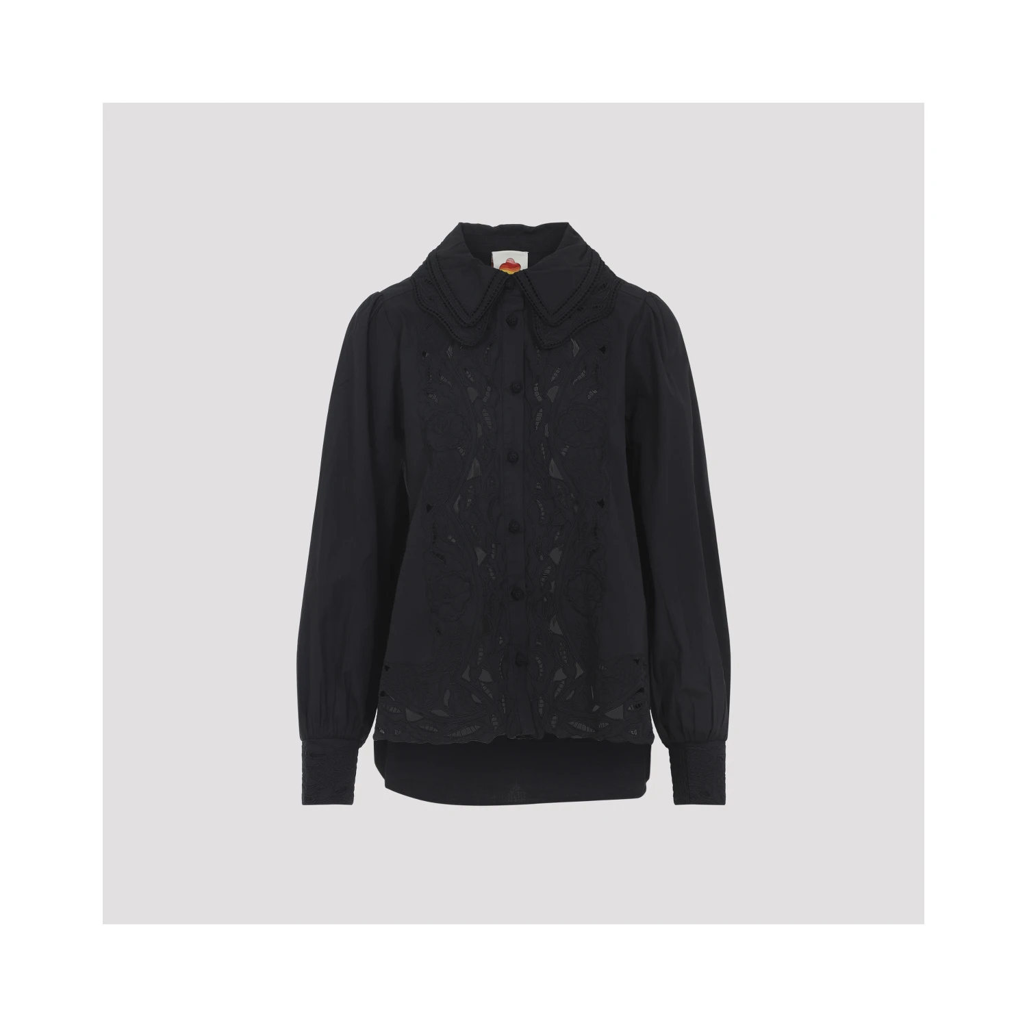 Farm Rio Ebroidered Long Sleeve Shirt