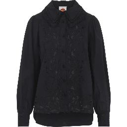 Farm Rio Ebroidered Long Sleeve Shirt