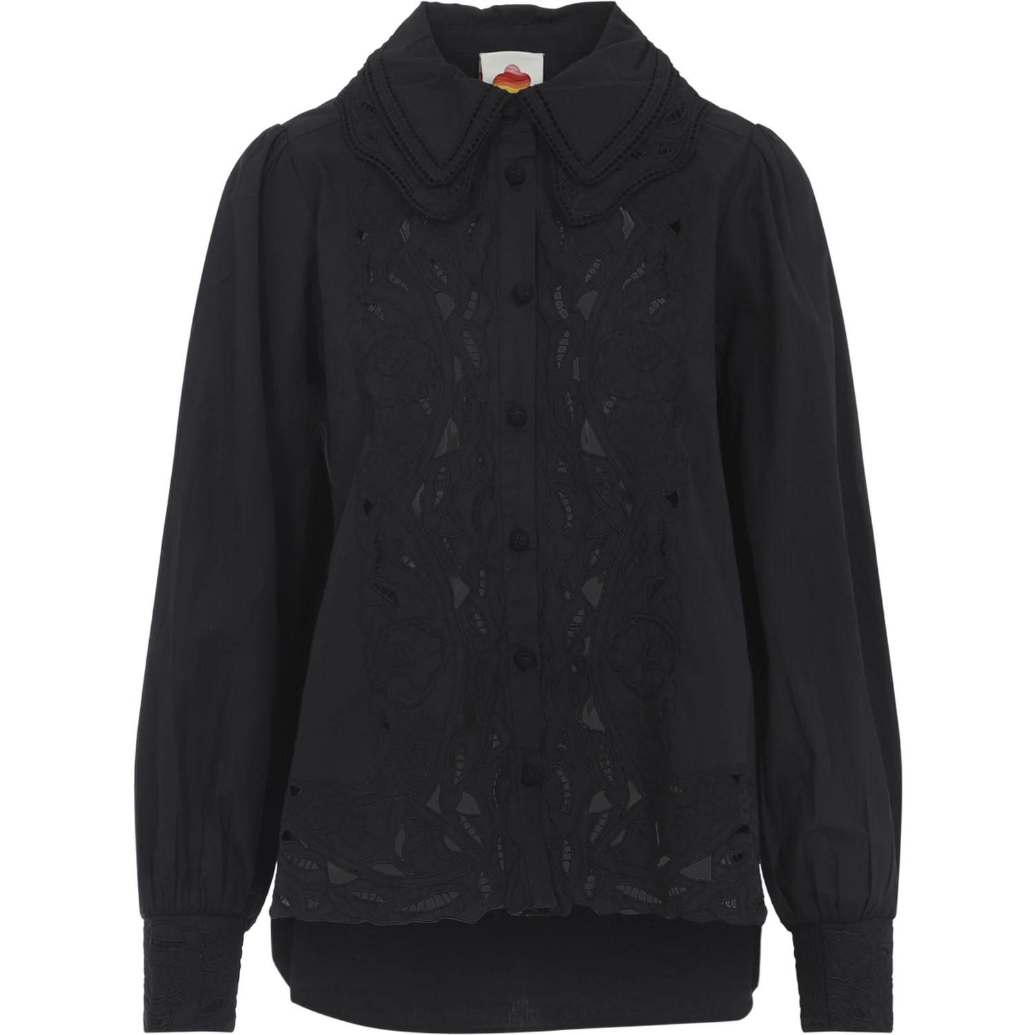 Farm Rio Ebroidered Long Sleeve Shirt