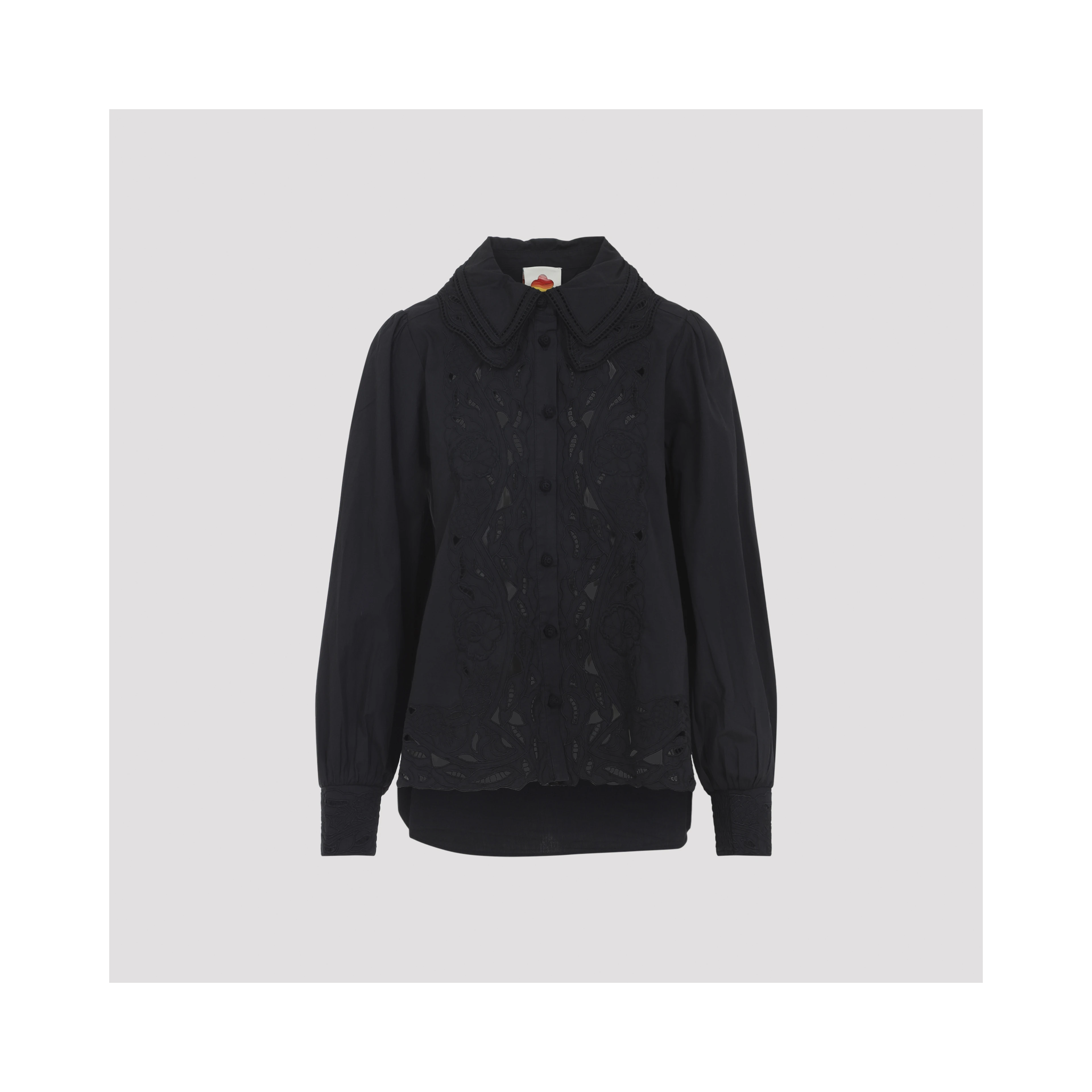Farm Rio Ebroidered Long Sleeve Shirt