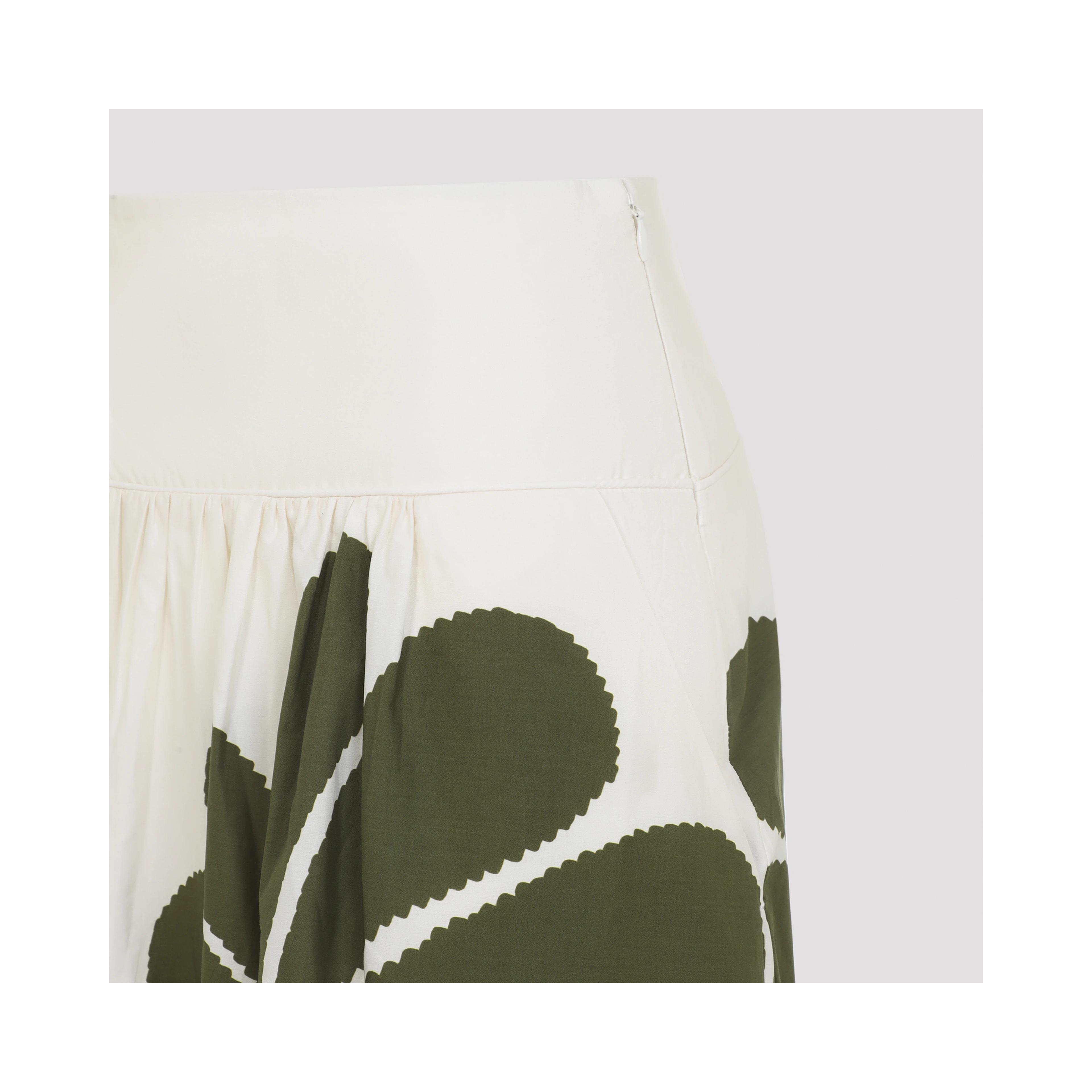 Farm Bio Palermo Green Midi Skirt