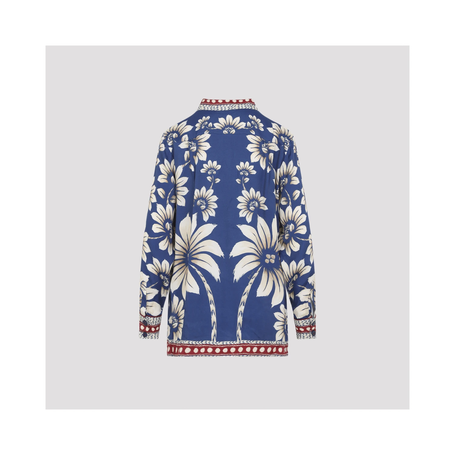 Farm Rio Luna Blue Shirt