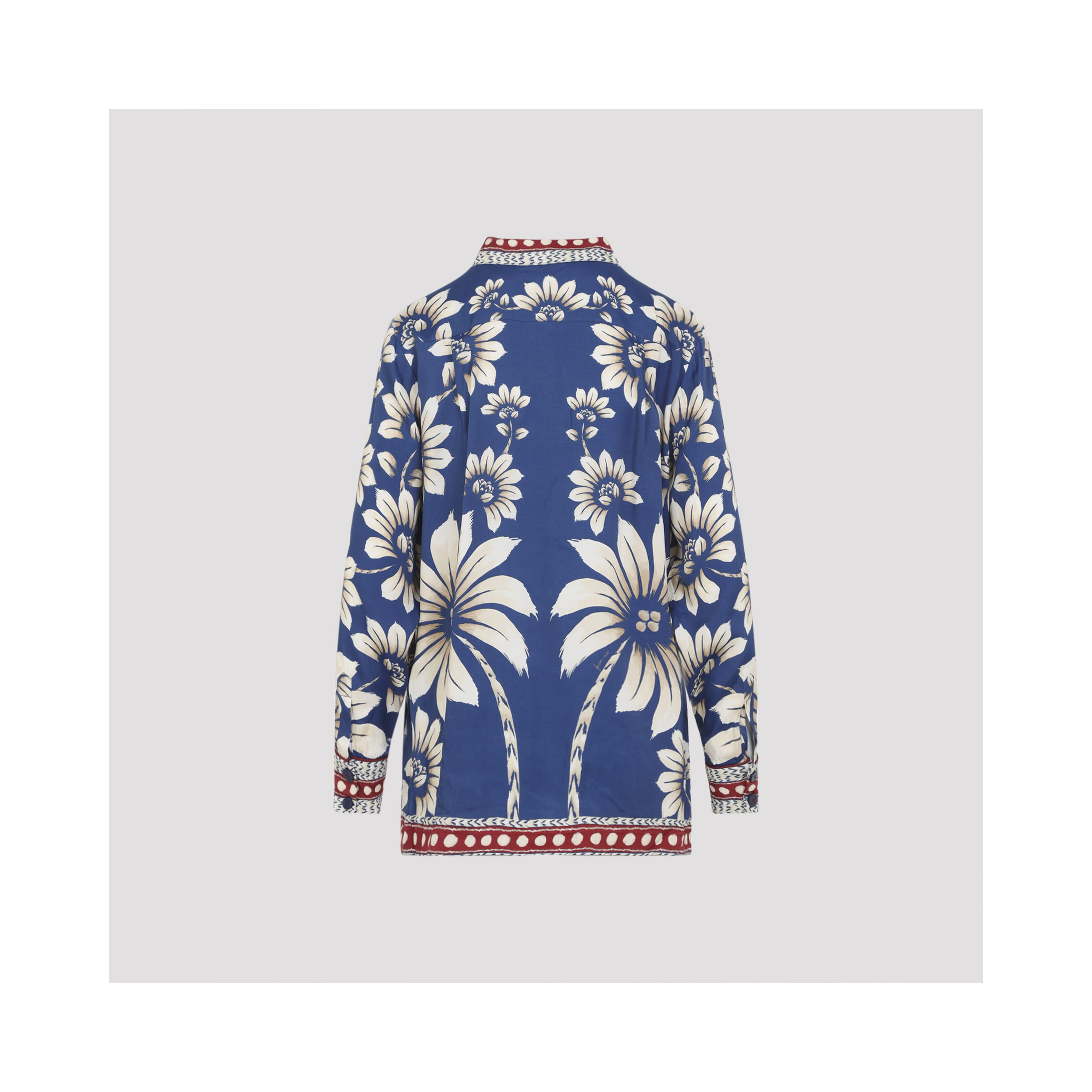 Farm Rio Luna Blue Shirt