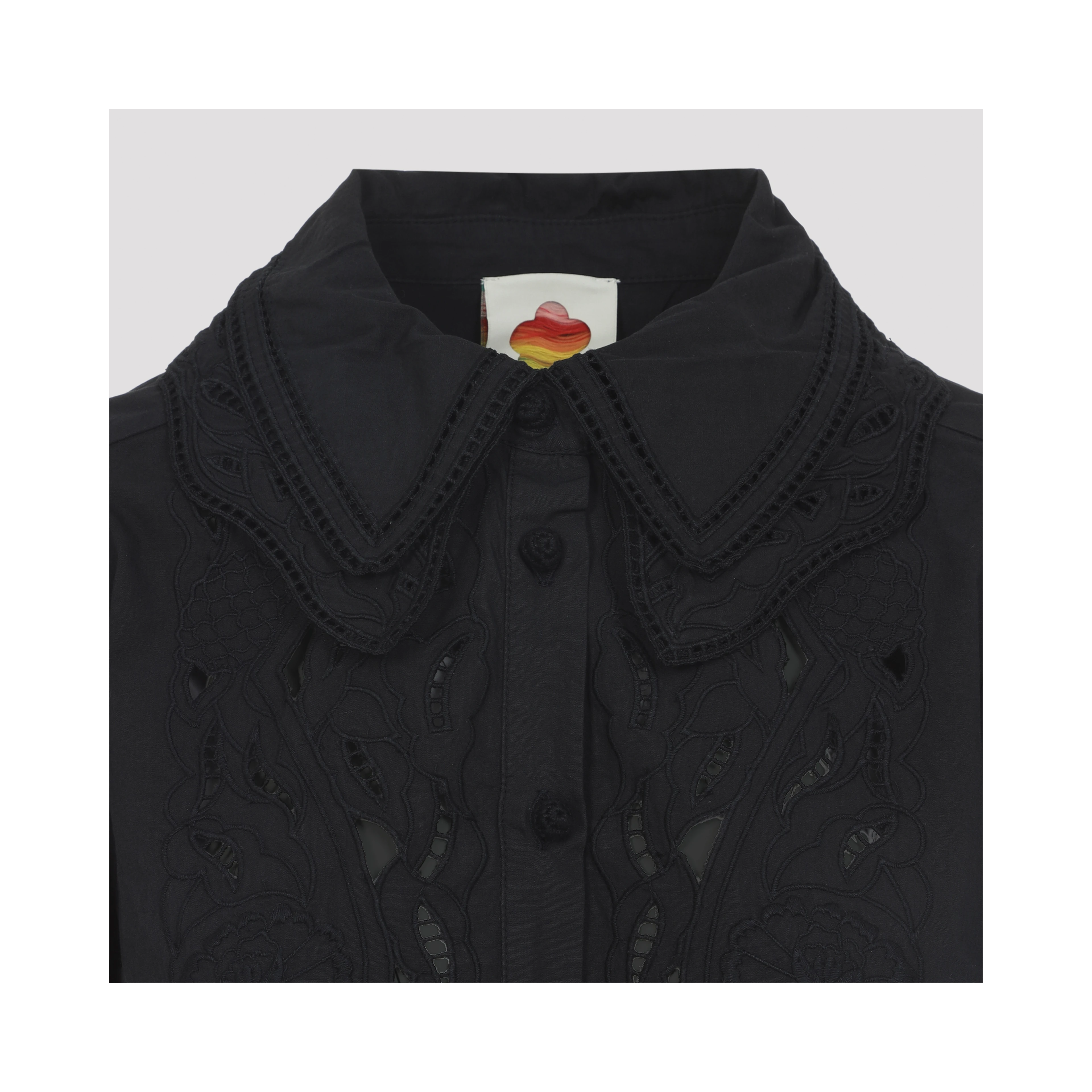 Farm Rio Ebroidered Long Sleeve Shirt