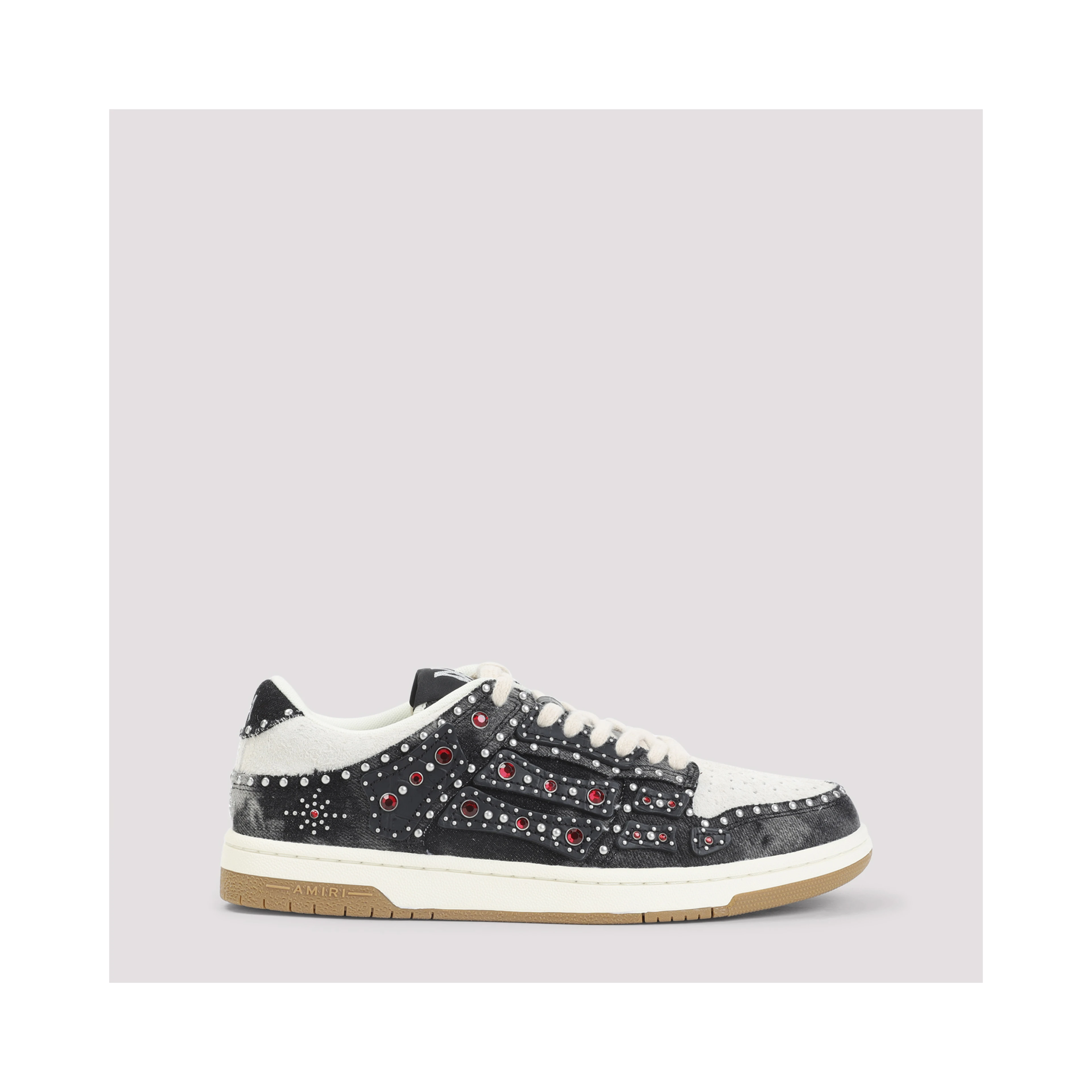 Amiri Studded Skeleton Top Low Sneakers