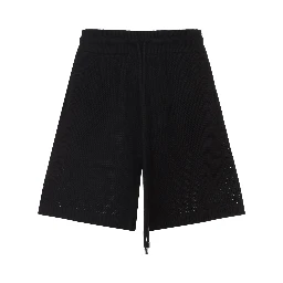 Amiri Crochet Mesh Short