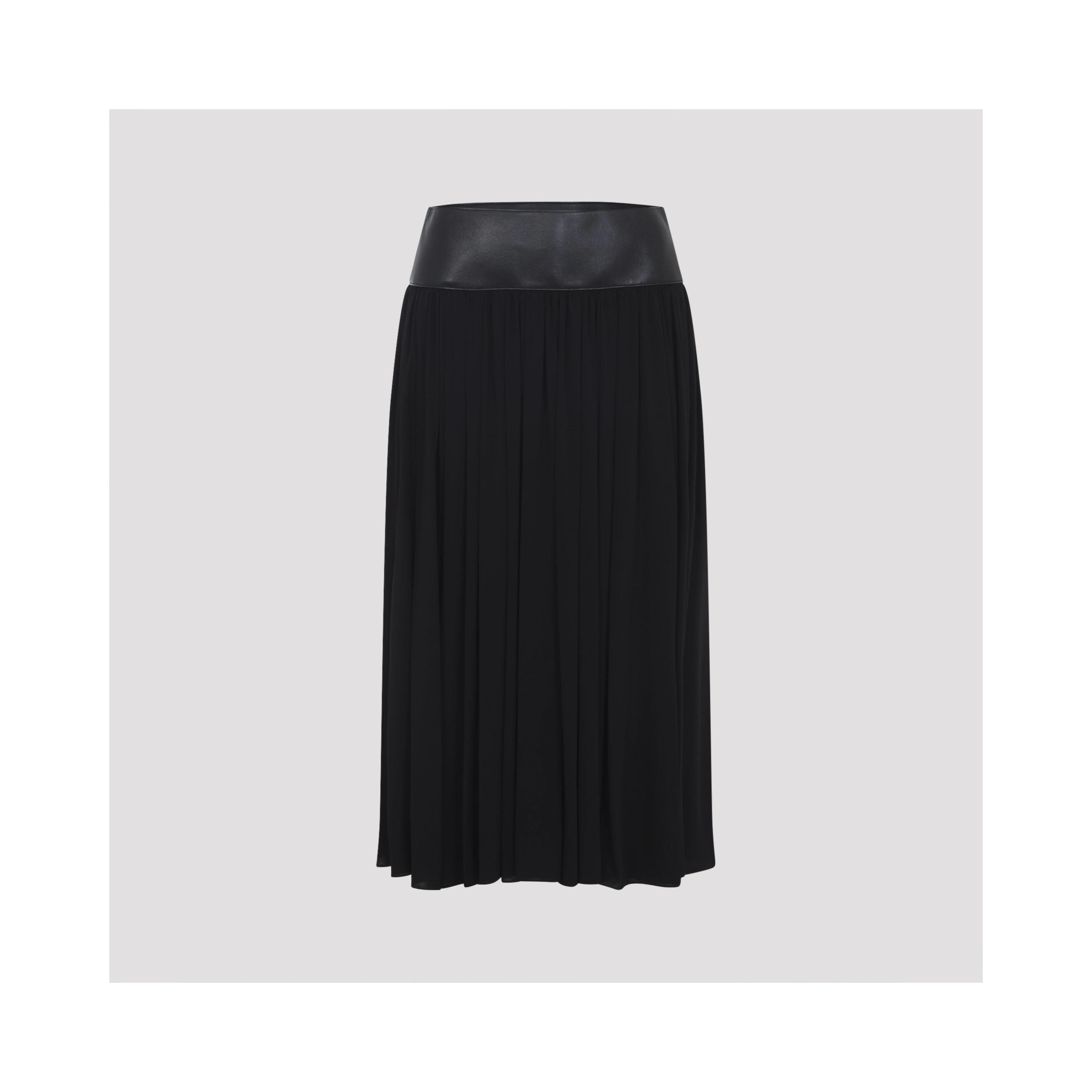 Alaïa Belt Midi Skirt