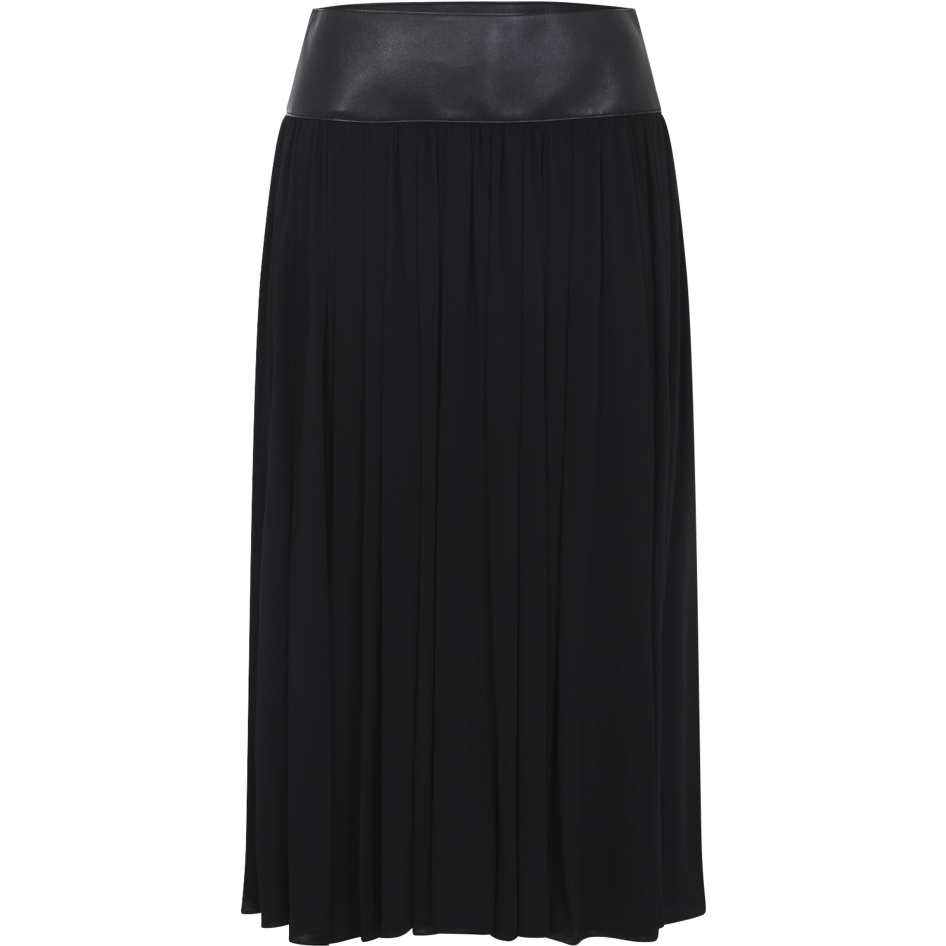 Alaïa Belt Midi Skirt