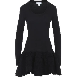 Alaïa Ruffle Mini Dress