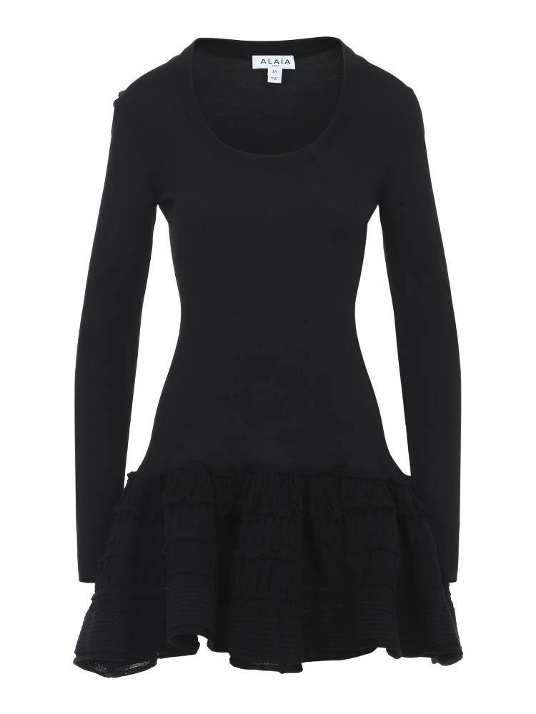 Alaïa Ruffle Mini Dress alternative
