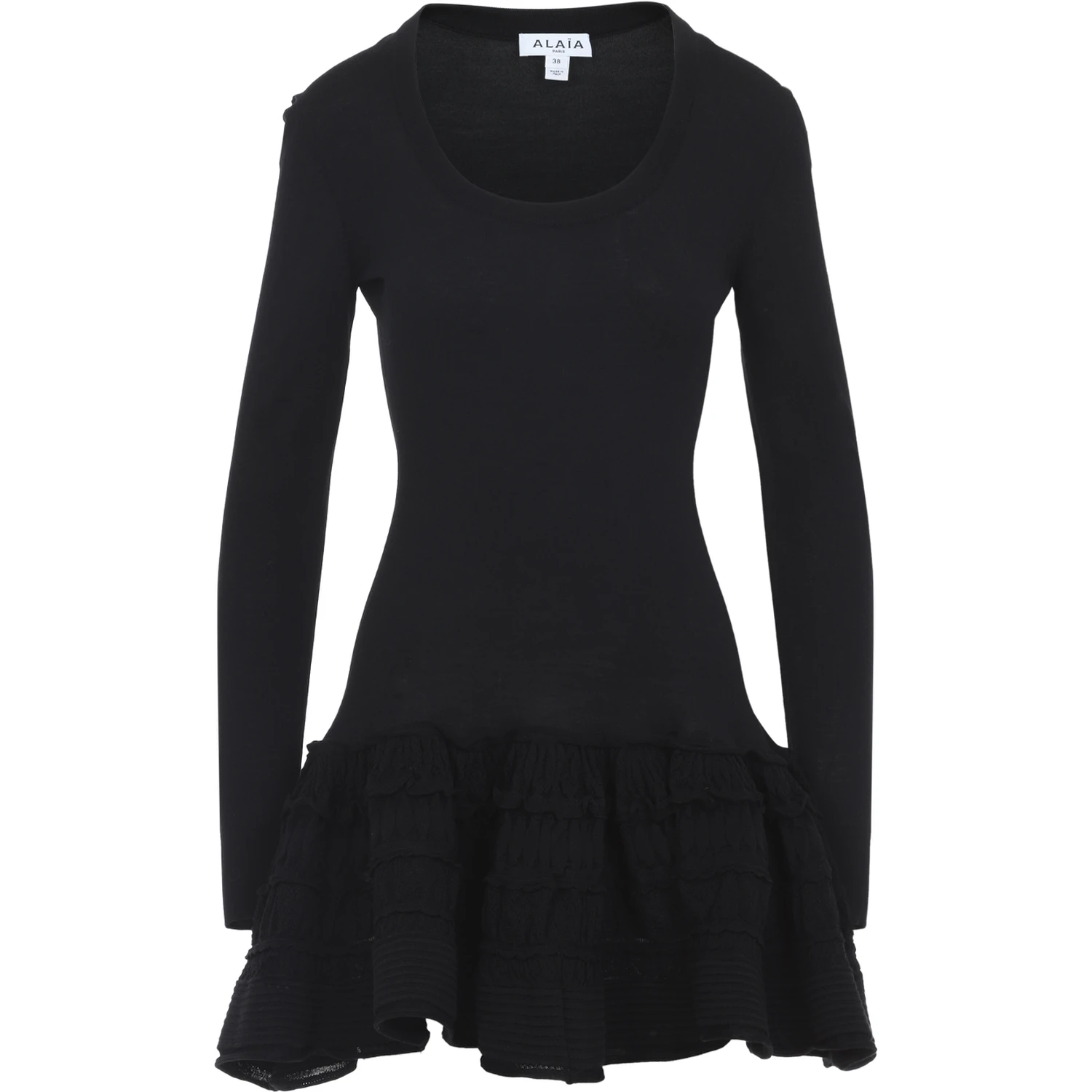 Alaïa Ruffle Mini Dress