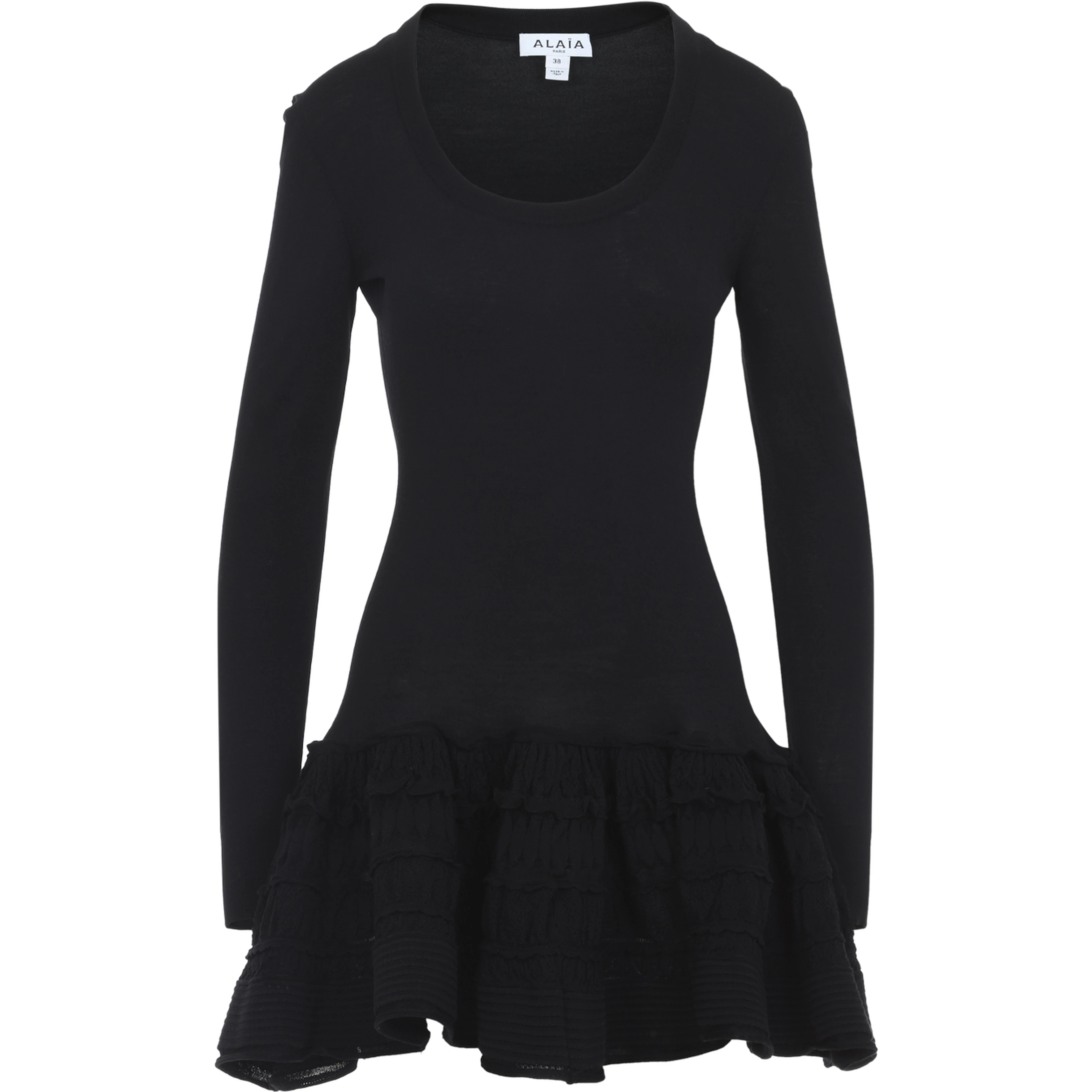 Alaïa Ruffle Mini Dress