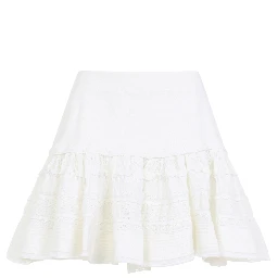 Alaïa Ruffle Mini Skirt