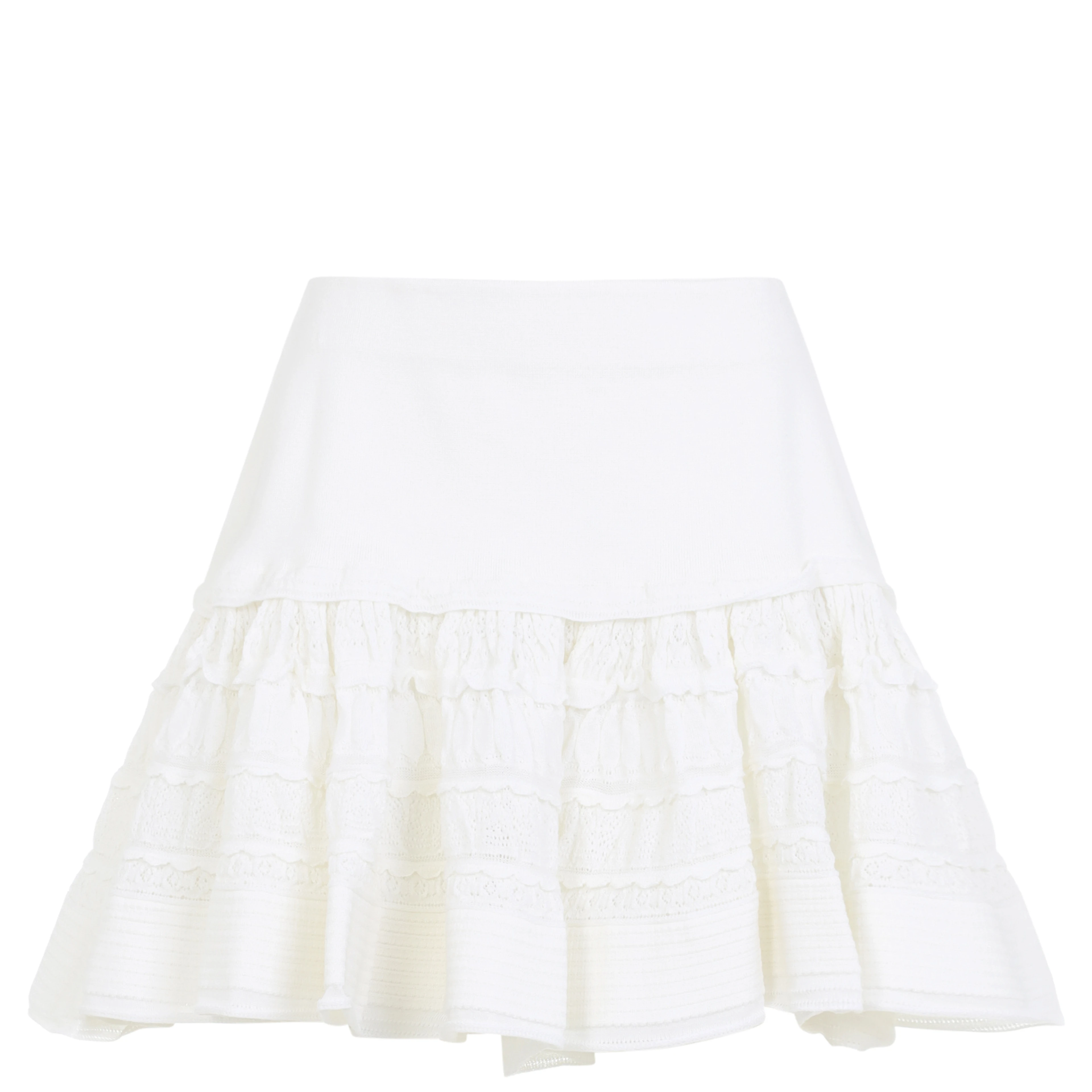 Alaïa Ruffle Mini Skirt