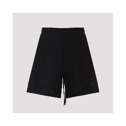 Amiri Crochet Mesh Short