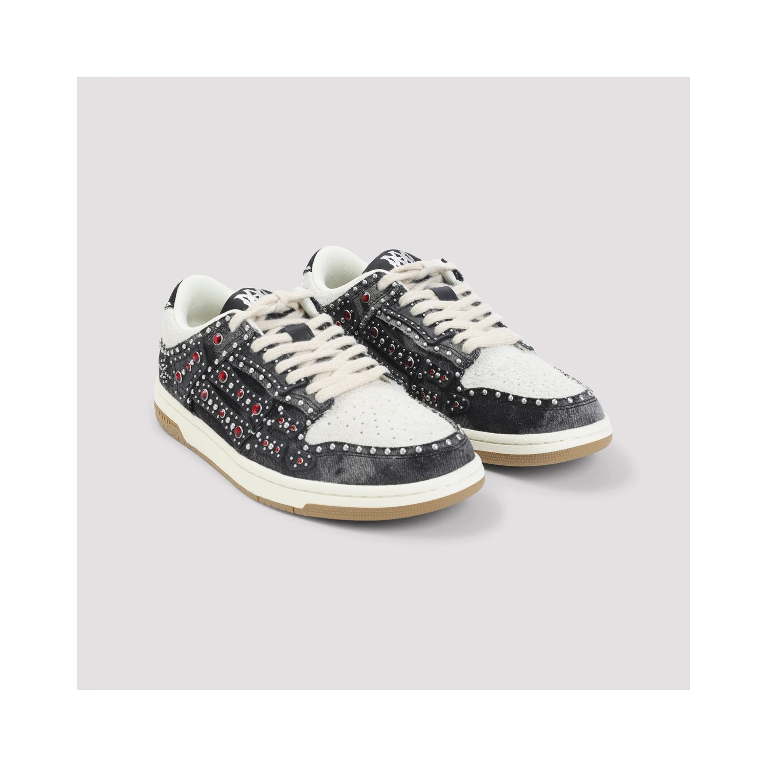 Amiri Studded Skeleton Top Low Sneakers