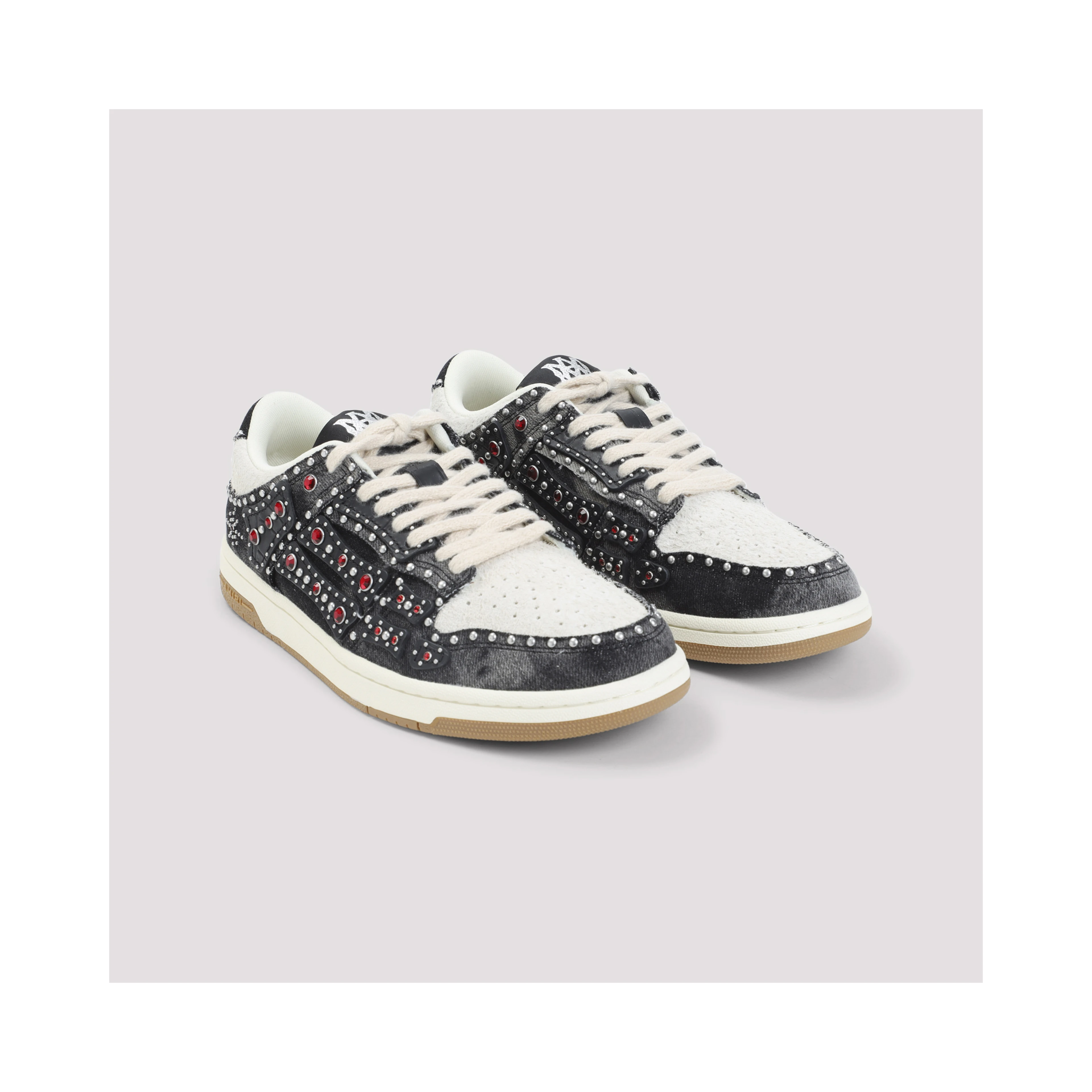 Amiri Studded Skeleton Top Low Sneakers