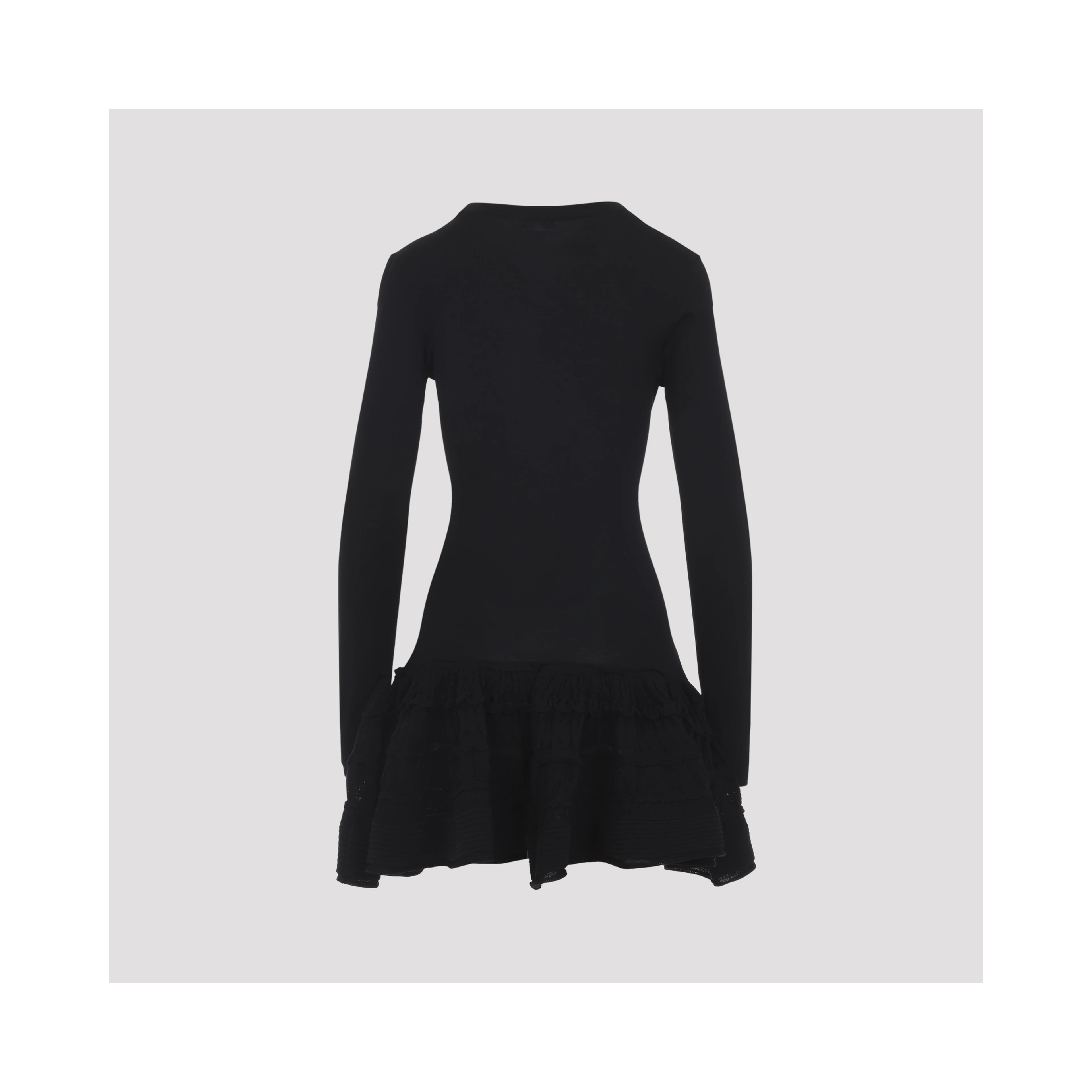 Alaïa Ruffle Mini Dress