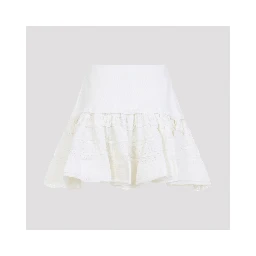 Alaïa Ruffle Mini Skirt