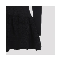 Alaïa Ruffle Mini Dress