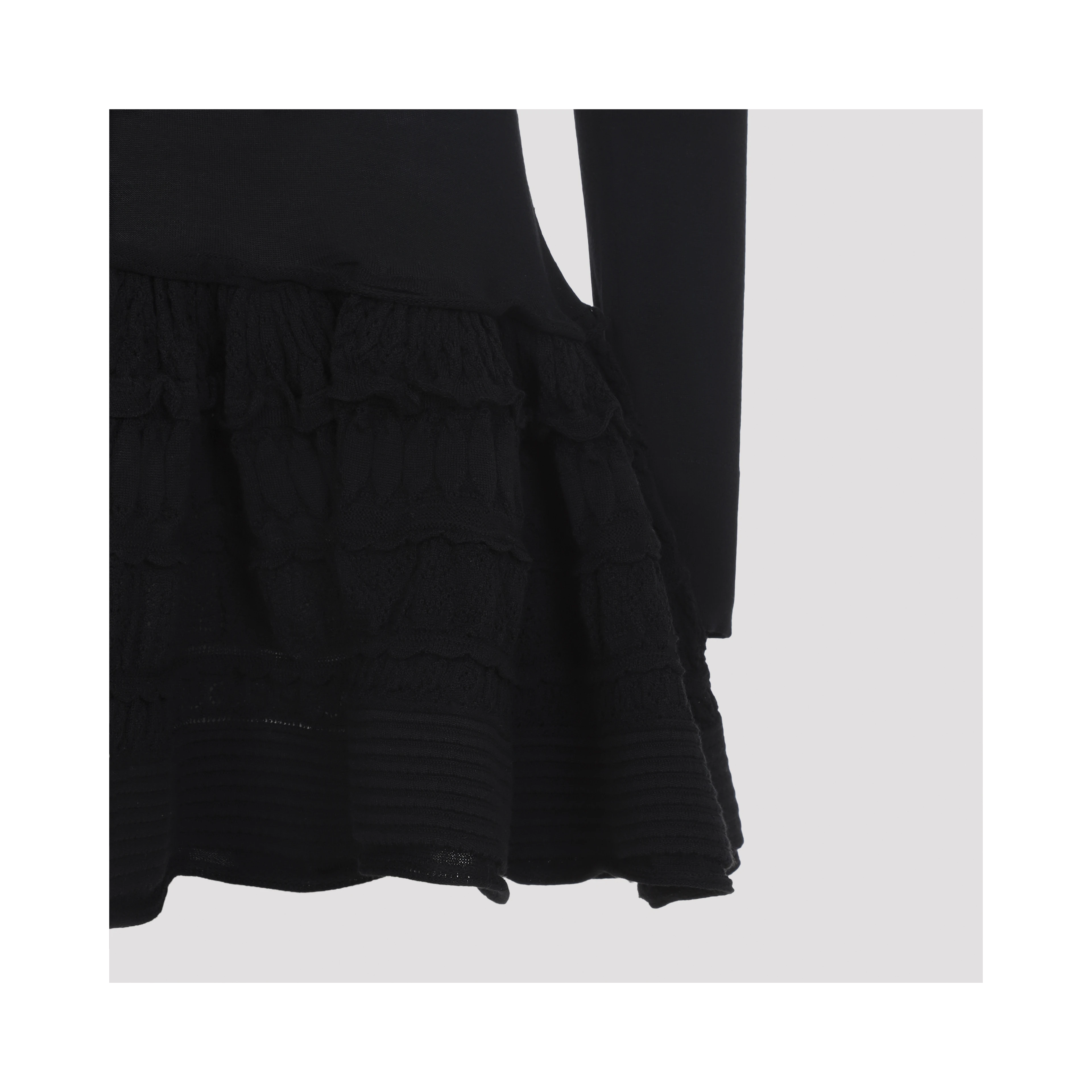 Alaïa Ruffle Mini Dress