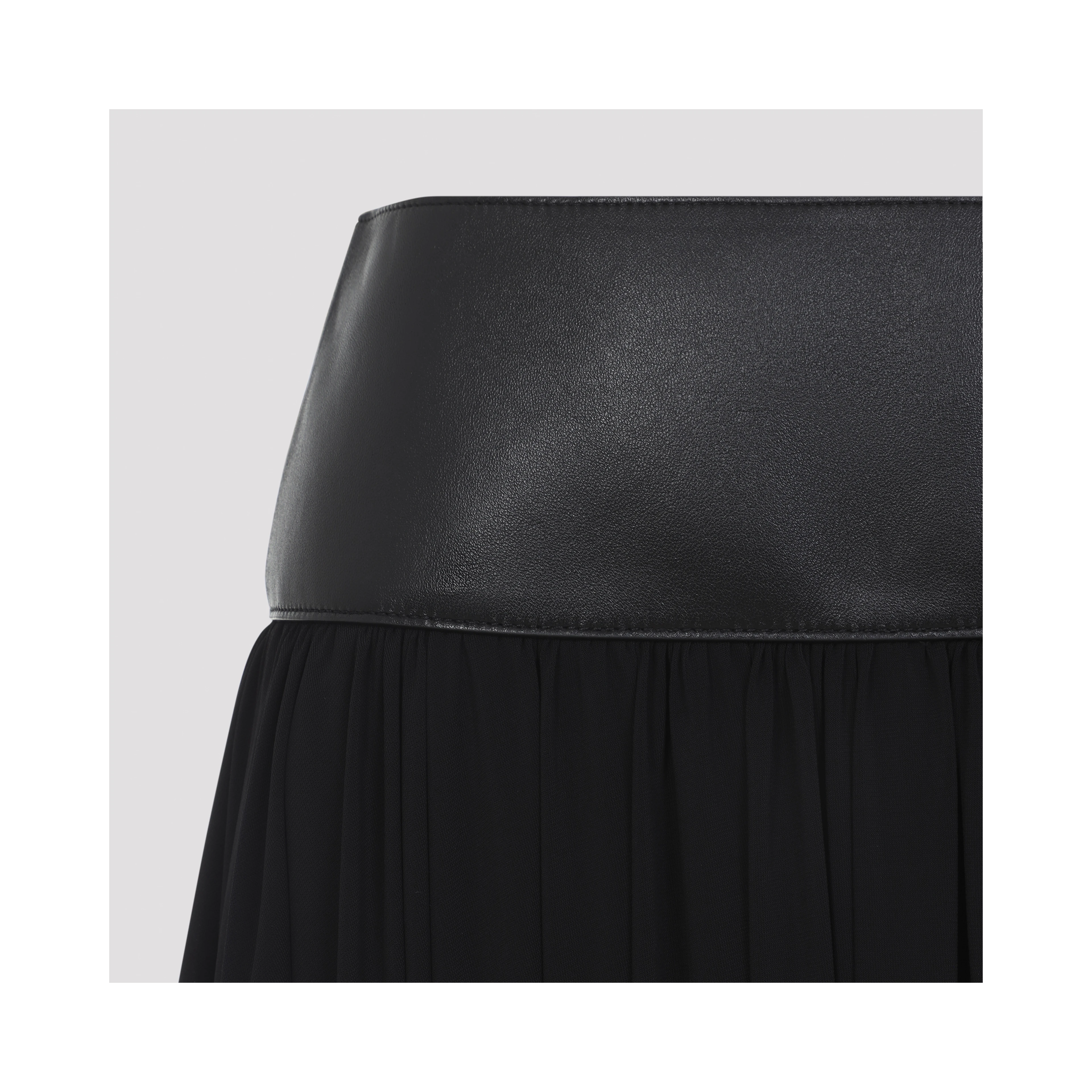 Alaïa Belt Midi Skirt