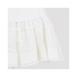 Alaïa Ruffle Mini Skirt