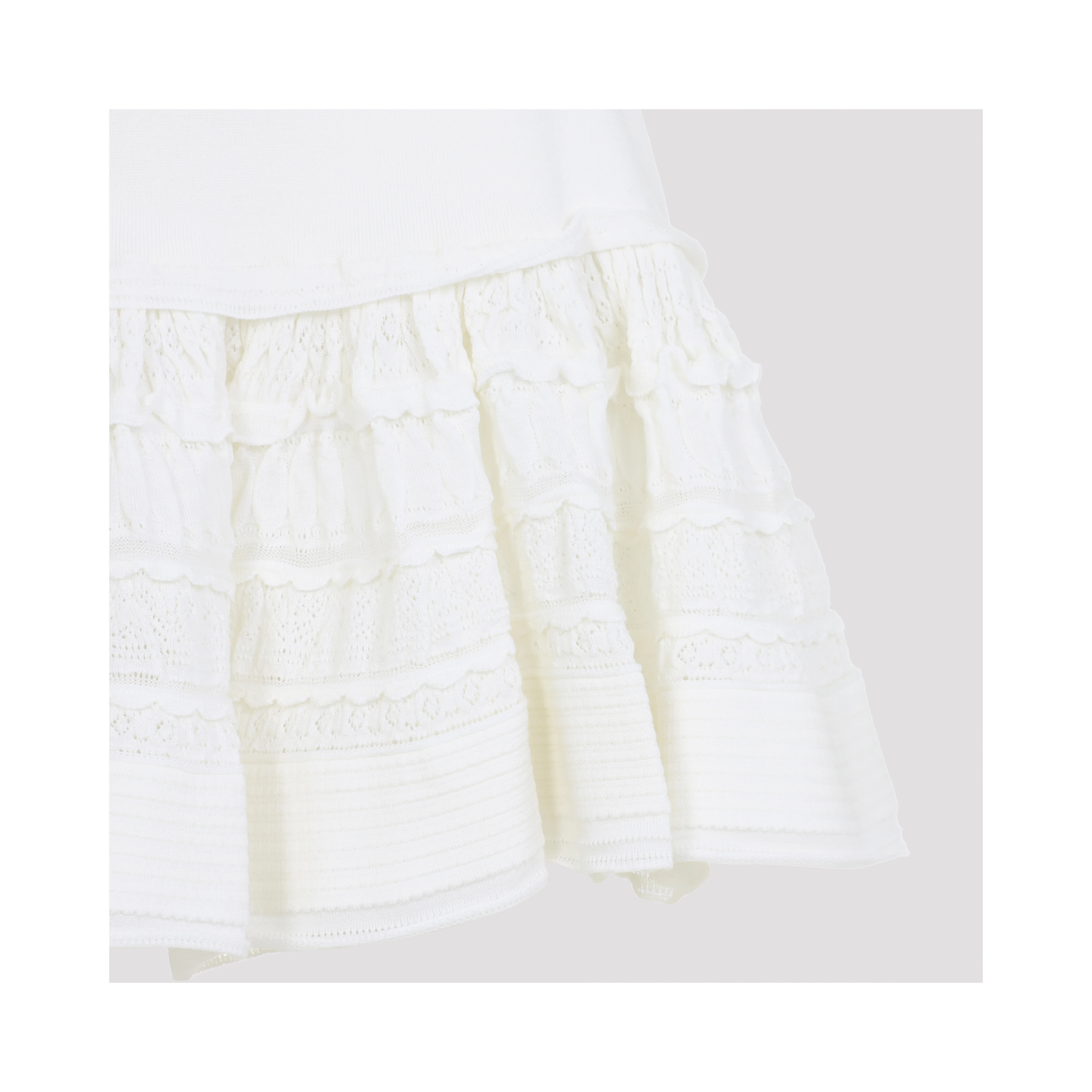 Alaïa Ruffle Mini Skirt