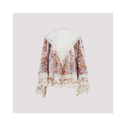 Zimmermann Awaken Lace Trim Blouse