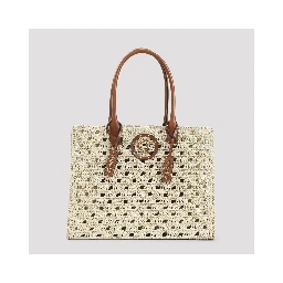Versace Rafia Large Tote Bag