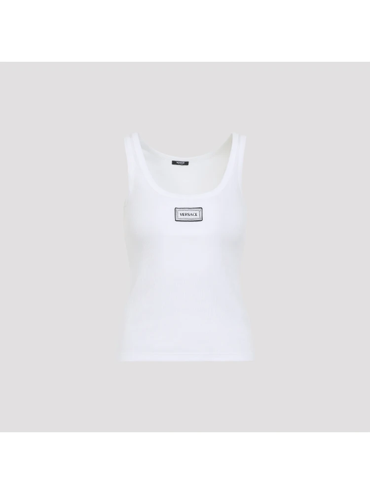 Versace Cotton Tank Top