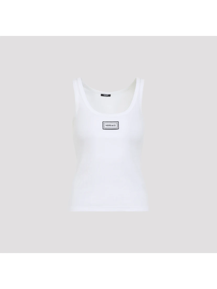 Versace Cotton Tank Top