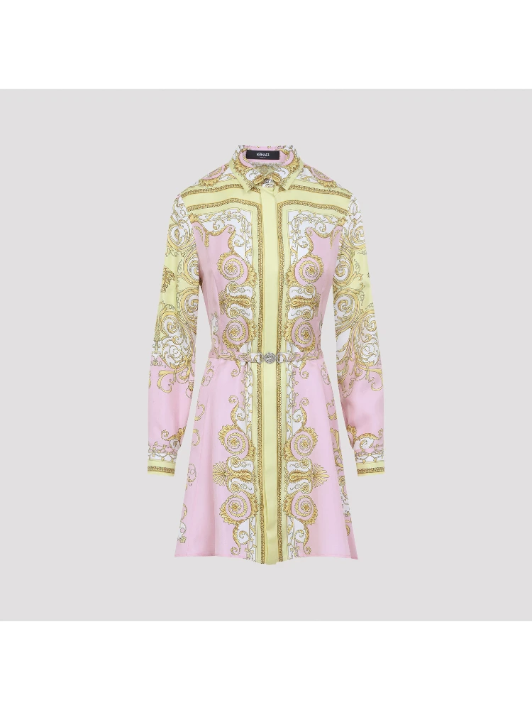 Versace Silk Mini Dress