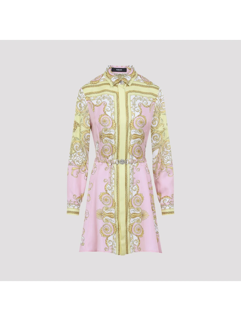 Versace Silk Mini Dress