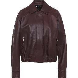 Versace Bufalo Leather Blouson