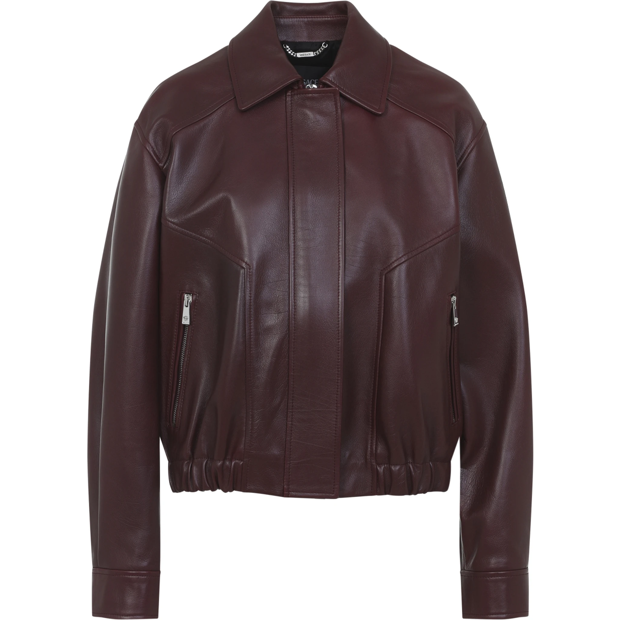 Versace Bufalo Leather Blouson