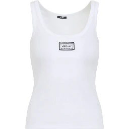 Versace Cotton Tank Top