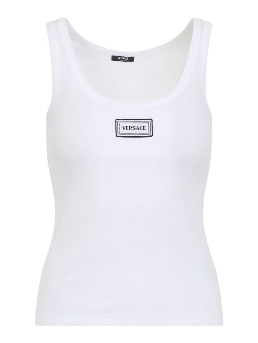 Versace Cotton Tank Top