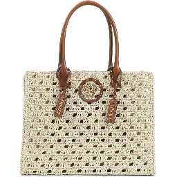 Versace Rafia Large Tote Bag