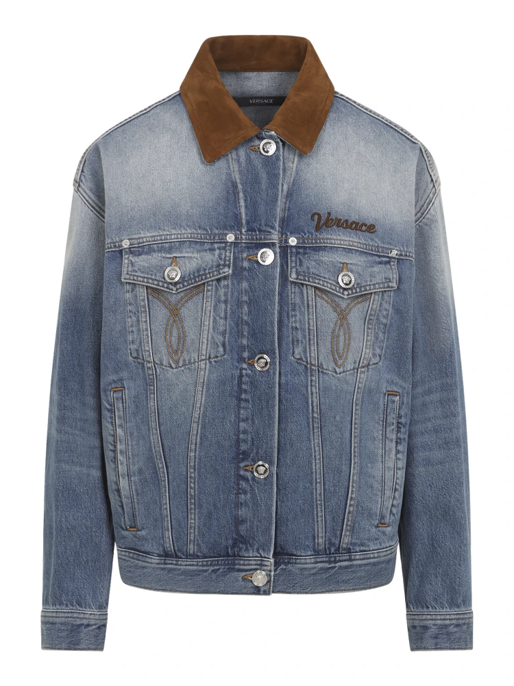 Versace Denim Stone Wash Blouson alternative