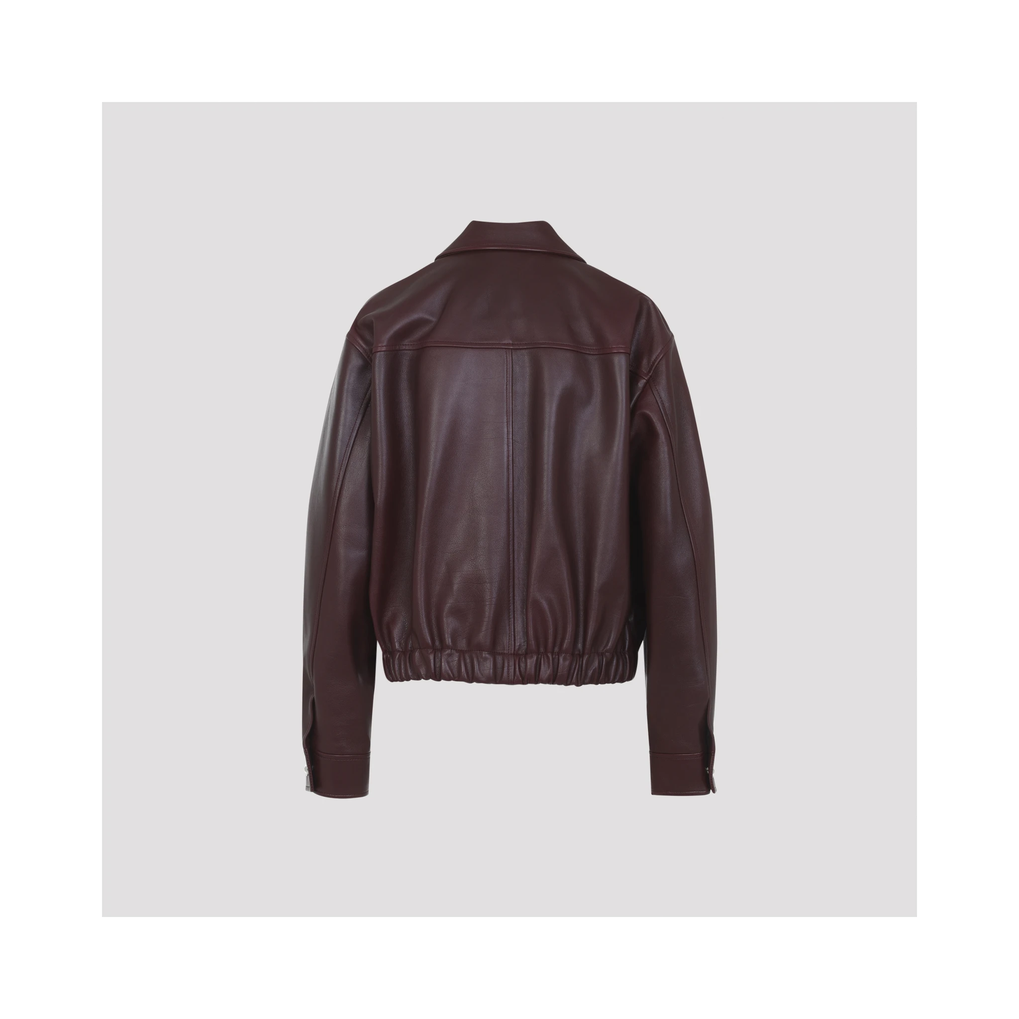Versace Bufalo Leather Blouson