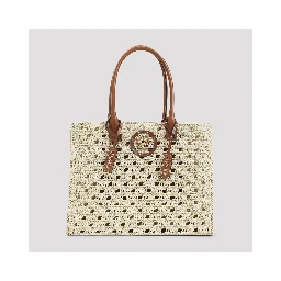 Versace Rafia Large Tote Bag