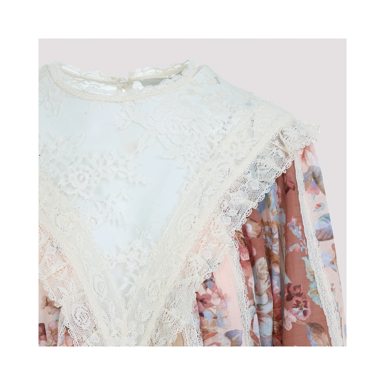 Zimmermann Awaken Lace Trim Blouse