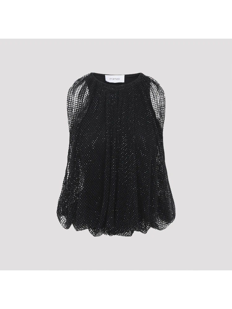 Sportmax Nodo Strass Top