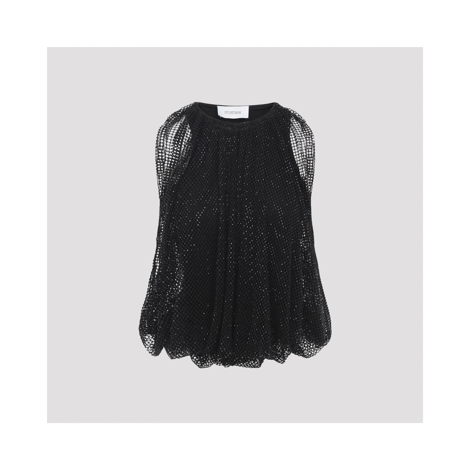 Sportmax Nodo Strass Top