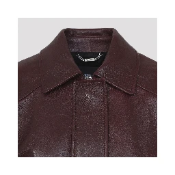 Versace Bufalo Leather Blouson