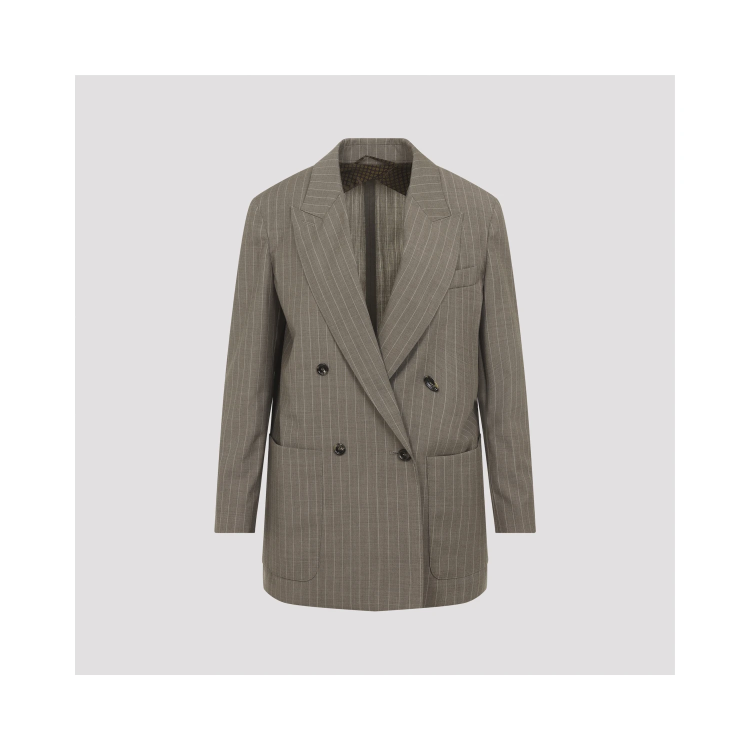 Max Mara Acciaio Pinstripe Jacket