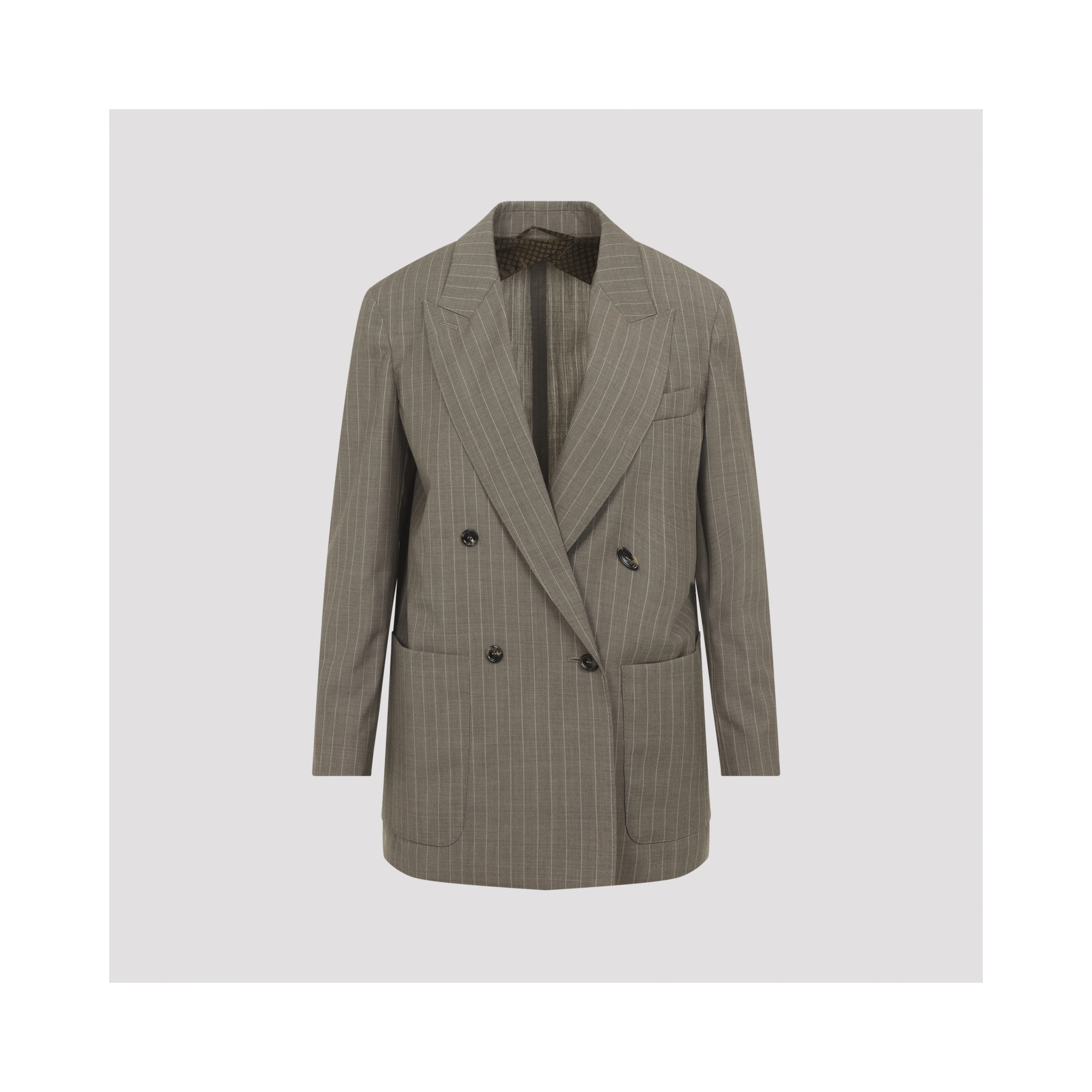 Max Mara Acciaio Pinstripe Jacket