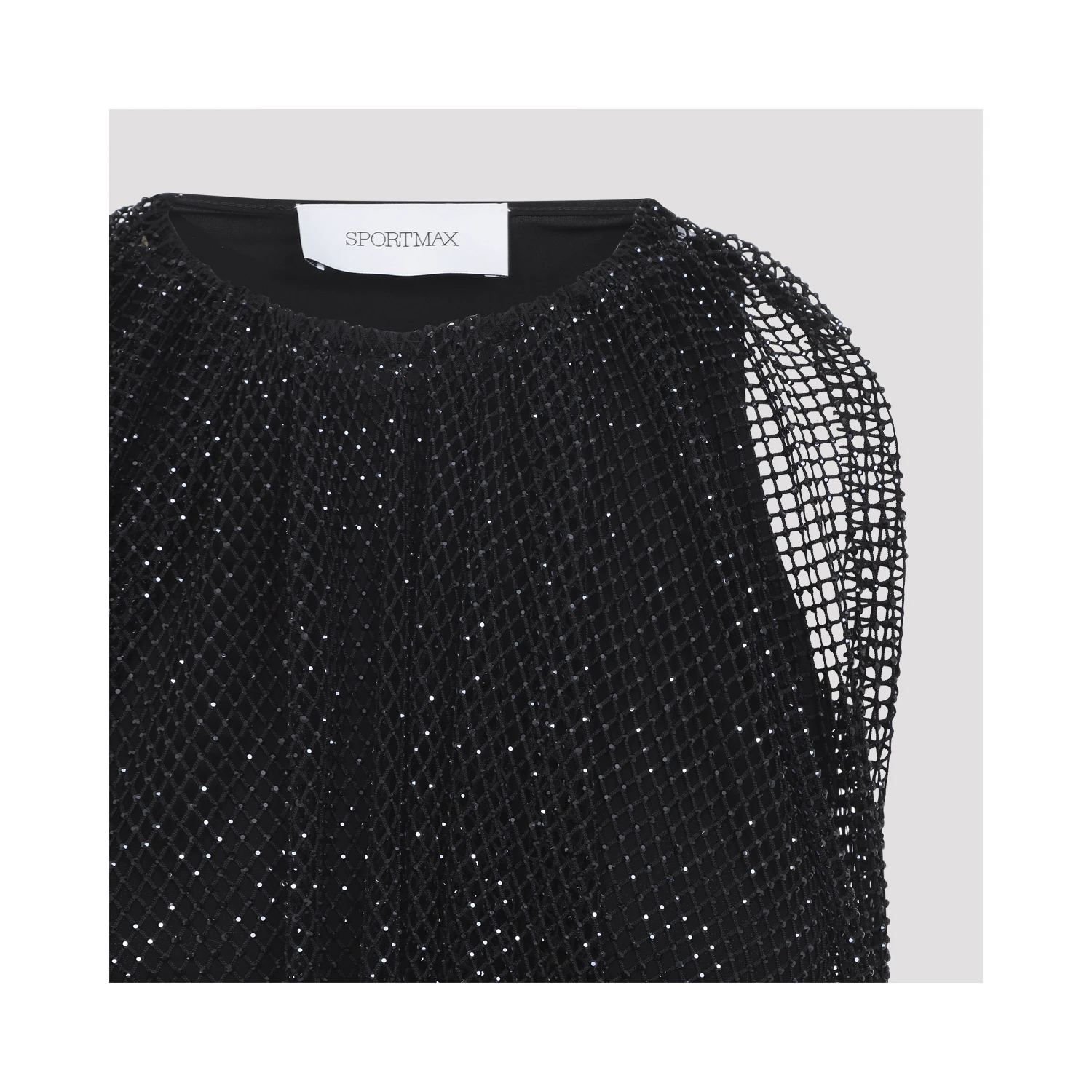 Sportmax Nodo Strass Top