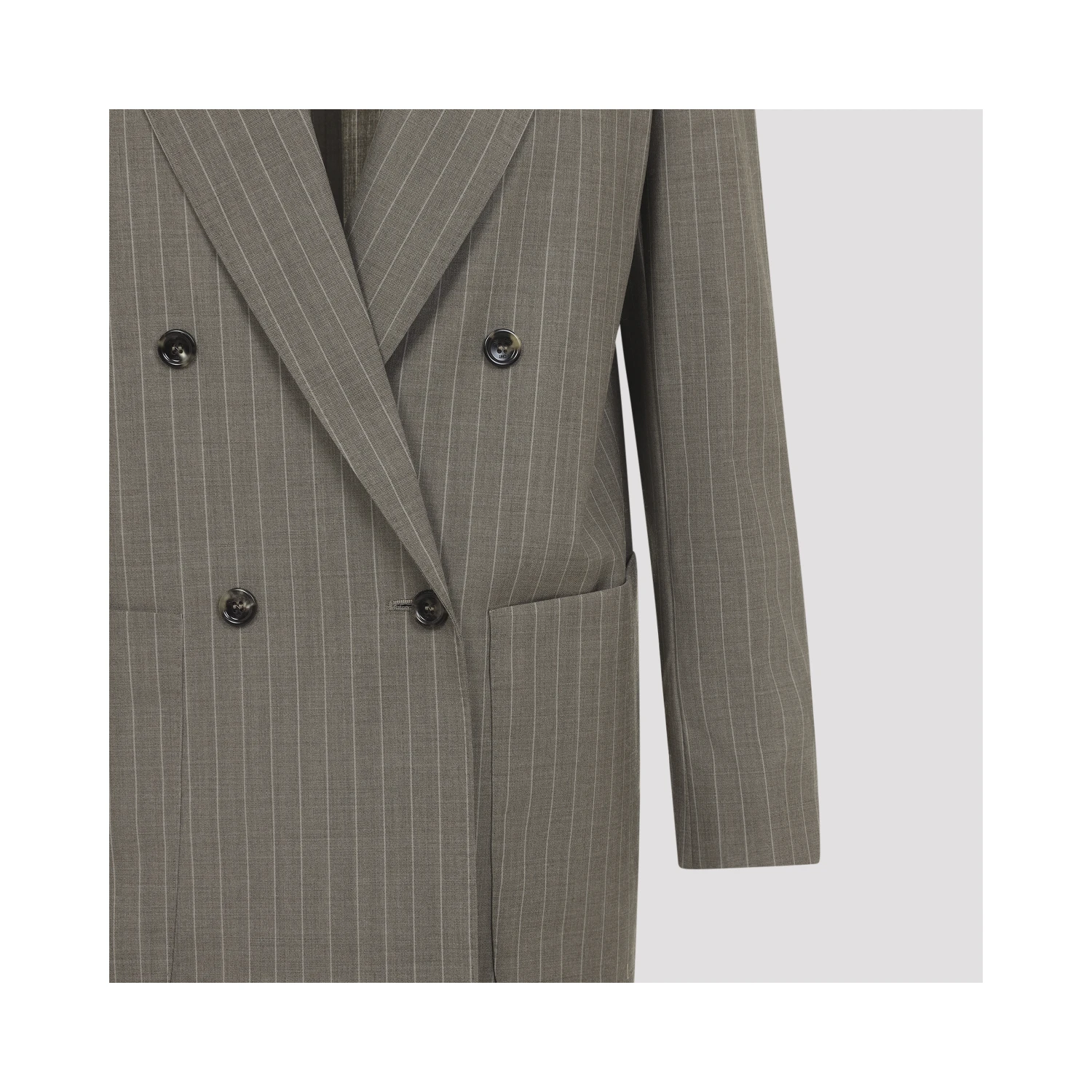 Max Mara Acciaio Pinstripe Jacket